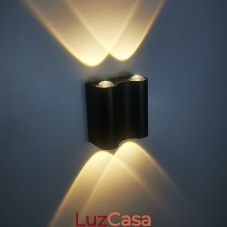 Luminária de parede de alumínio para varanda, superfície montada, luz de varanda Luminária de parede de alumínio para varanda, superfície montada, luz de varanda