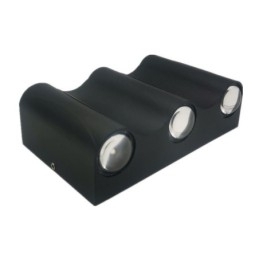 Luminária de parede de alumínio para varanda, superfície montada, luz de varanda