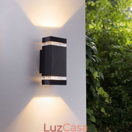 Luminária de parede simples de alumínio, luminária de parede à prova d'água, varanda e pátio Luminária de parede simples de alumínio, luminária de parede à prova d'água, varanda e pátio