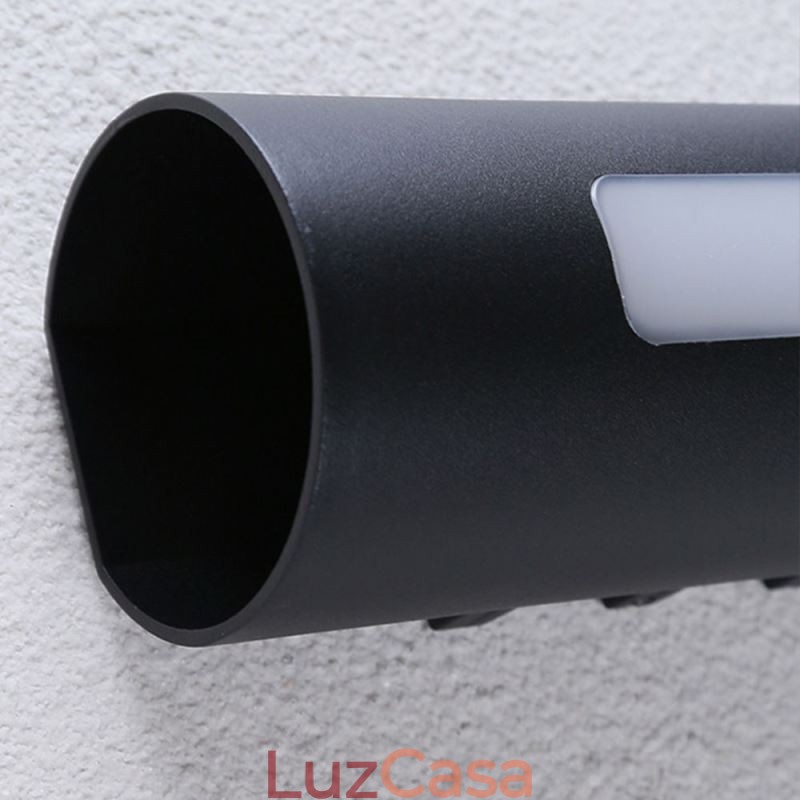 Luminária de parede impermeável de alumínio para pátio