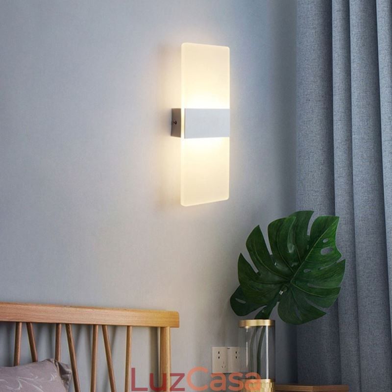Luminárias de parede modernas e minimalistas, cabeceira, corredor, escadas, cozinha, apartamentos, lâmpadas