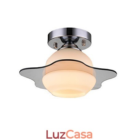 Luminária de teto moderna embutida 1 luz contemporânea metal Luminária de teto moderna embutida 1 luz contemporânea metal