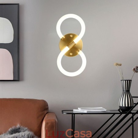 Número Luz Numeral Árabe 8 Lâmpadas Número Luz Numeral Árabe 8 Lâmpadas