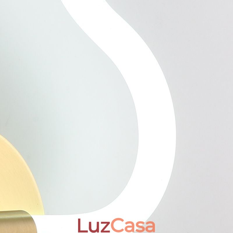 Luz de parede em forma de nuvem, arte, luzes decorativas