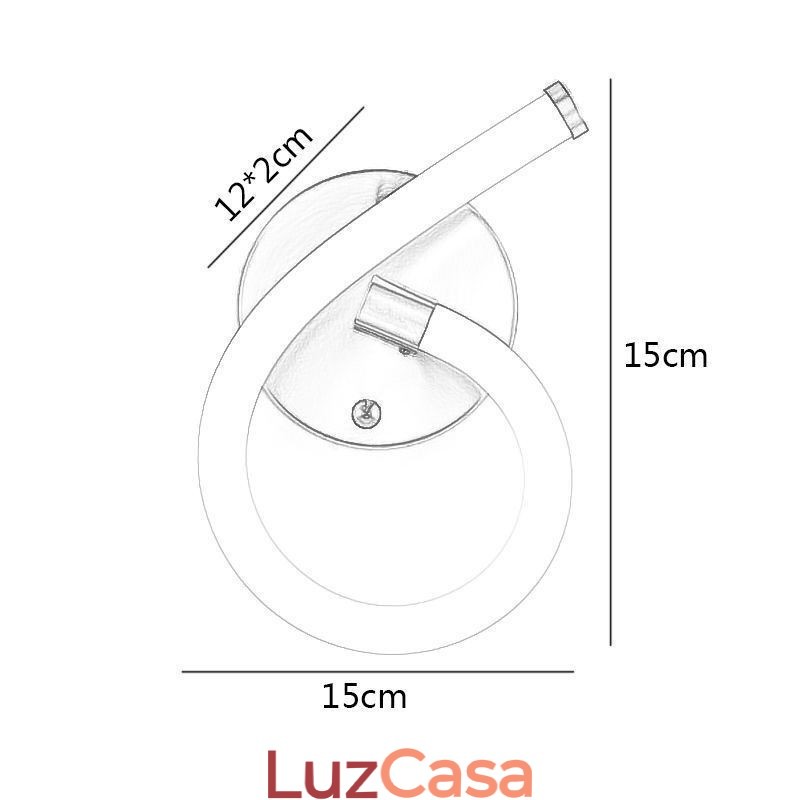 Número Luz Numeral Árabe 6 Lâmpada
