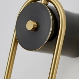 Luminária de parede de vidro globo, luminária de parede moderna de latão