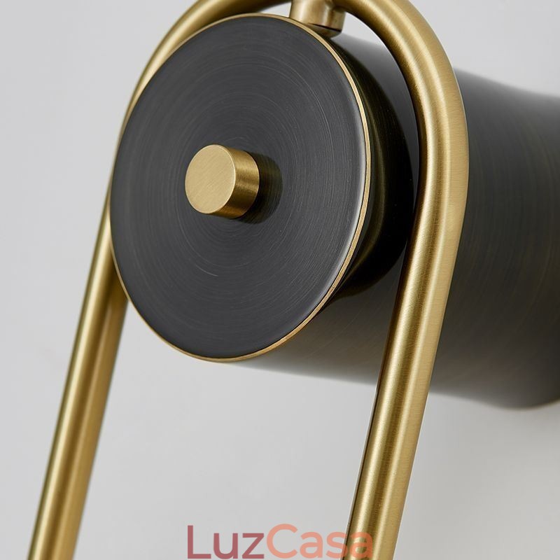 Luminária de parede de vidro globo, luminária de parede moderna de latão