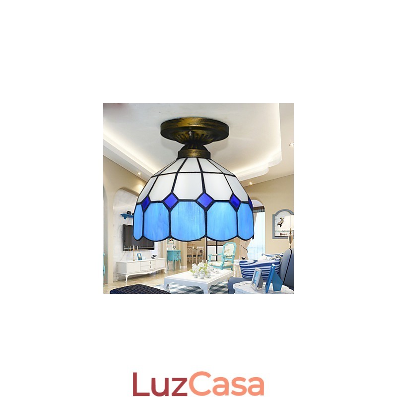 Mediterrâneo Contratado Absorver Dome Light Creative Absorver Dome Light Lamp