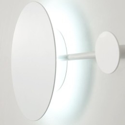 Luminária de parede moderna Luminária de parede circular Preto Gancho Arandela Iluminação de cabeceira