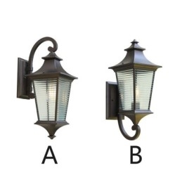 Luz externa moderna à prova d'água gazebo luz de parede pátio corredor jardim varanda