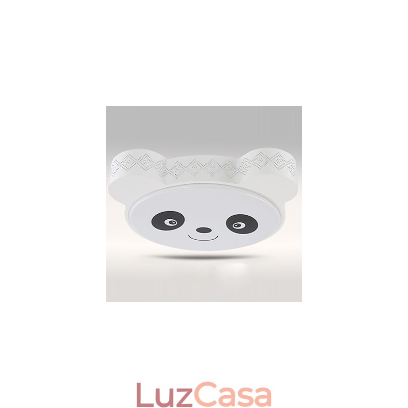 Luminária de teto embutida com controle remoto, luz branca moderna + luz branca quente com controle remoto