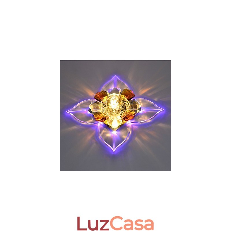 Lâmpada de cristal Smd CreativeTube Spotlight Absorve luz de cúpula