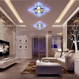 Lâmpada de cristal Smd CreativeTube Spotlight Absorve luz de cúpula