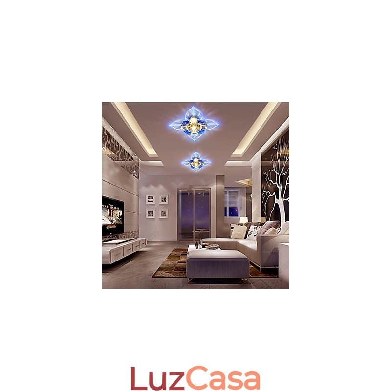 Lâmpada de cristal Smd CreativeTube Spotlight Absorve luz de cúpula