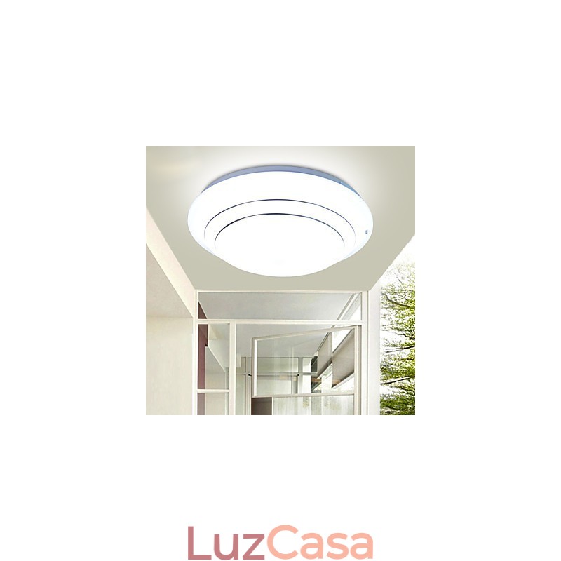 Lâmpada de luz de cúpula contemporânea e contratada 5730 com botão redondo para absorver luz de cúpula