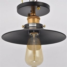 Lustre de teto retrô americano