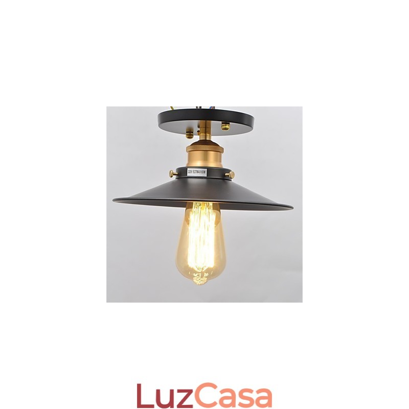 Lustre de teto retrô americano