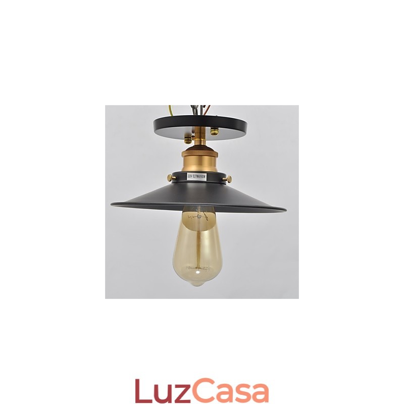 Lustre de teto retrô americano