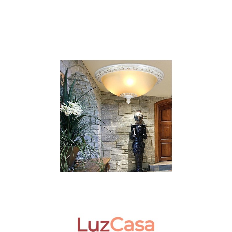Retro Chrome Metal Montagem embutida