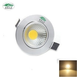 4PCS Zweihnder 3W 300Lm COB Lâmpada de teto Downlight Luz branca quente