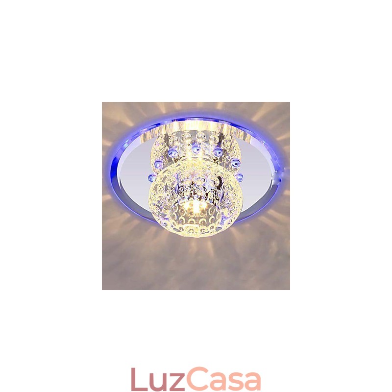 Lâmpada de cristal Smd CreativeTube Spotlight Absorve luz de cúpula