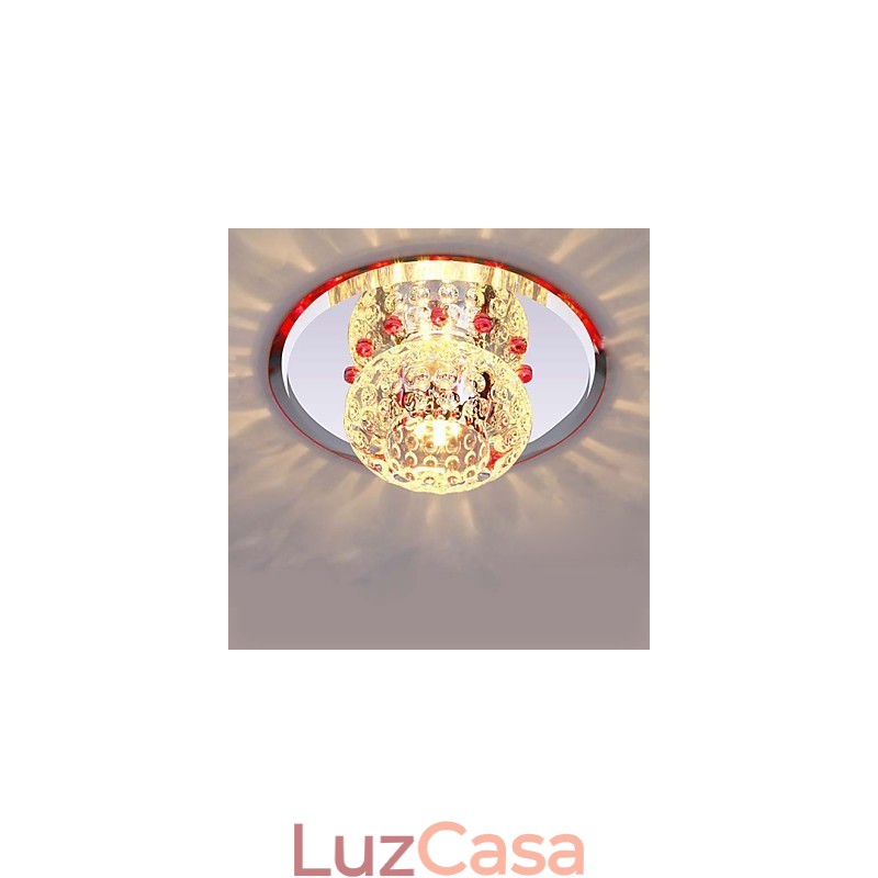 Lâmpada de cristal Smd CreativeTube Spotlight Absorve luz de cúpula