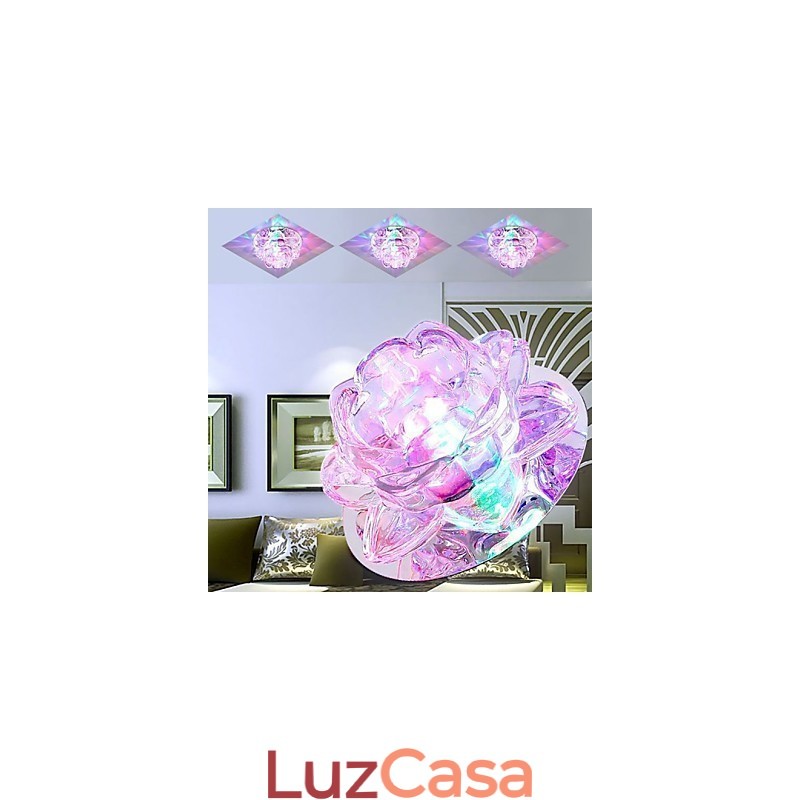 Lâmpada de cristal Smd CreativeTube Spotlight Absorve luz de cúpula