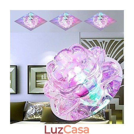 Lâmpada de cristal Smd CreativeTube Spotlight Absorve luz de cúpula Lâmpada de cristal Smd CreativeTube Spotlight Absorve luz de cúpula