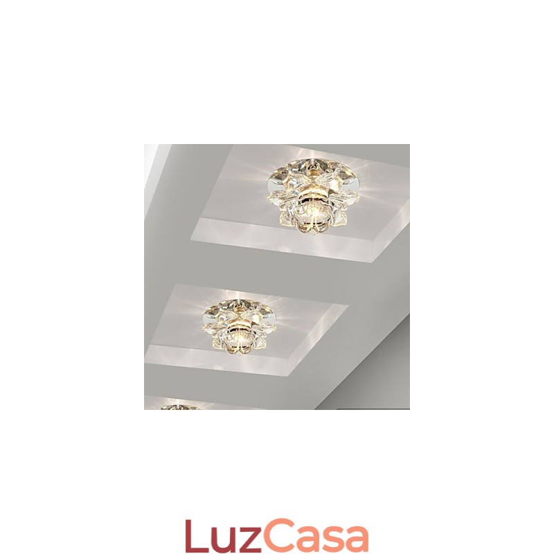 Lâmpada de cristal Smd CreativeTube Spotlight Absorve luz de cúpula