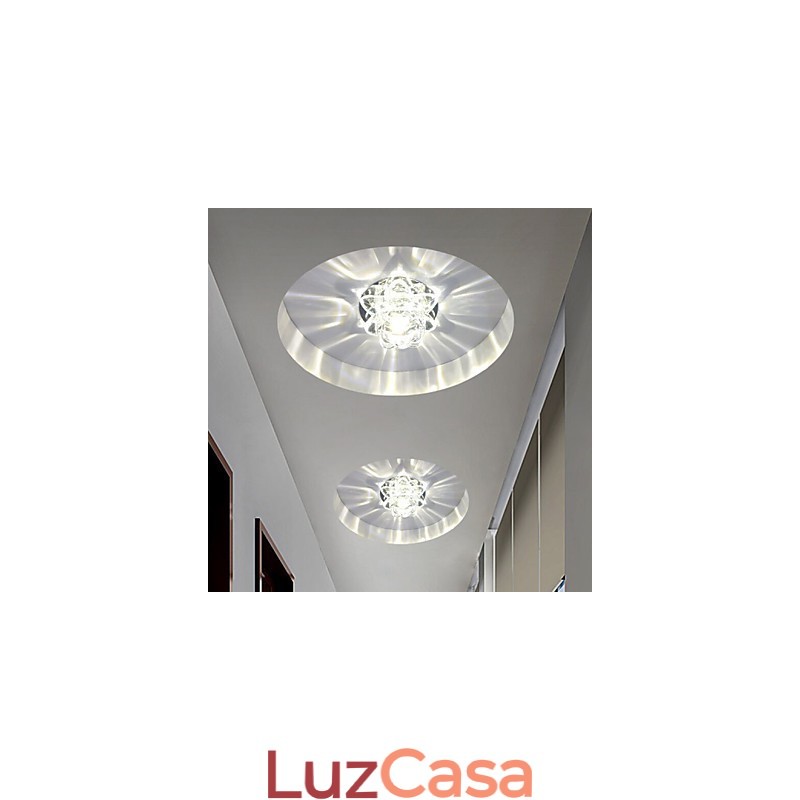 Lâmpada de cristal Smd CreativeTube Spotlight Absorve luz de cúpula