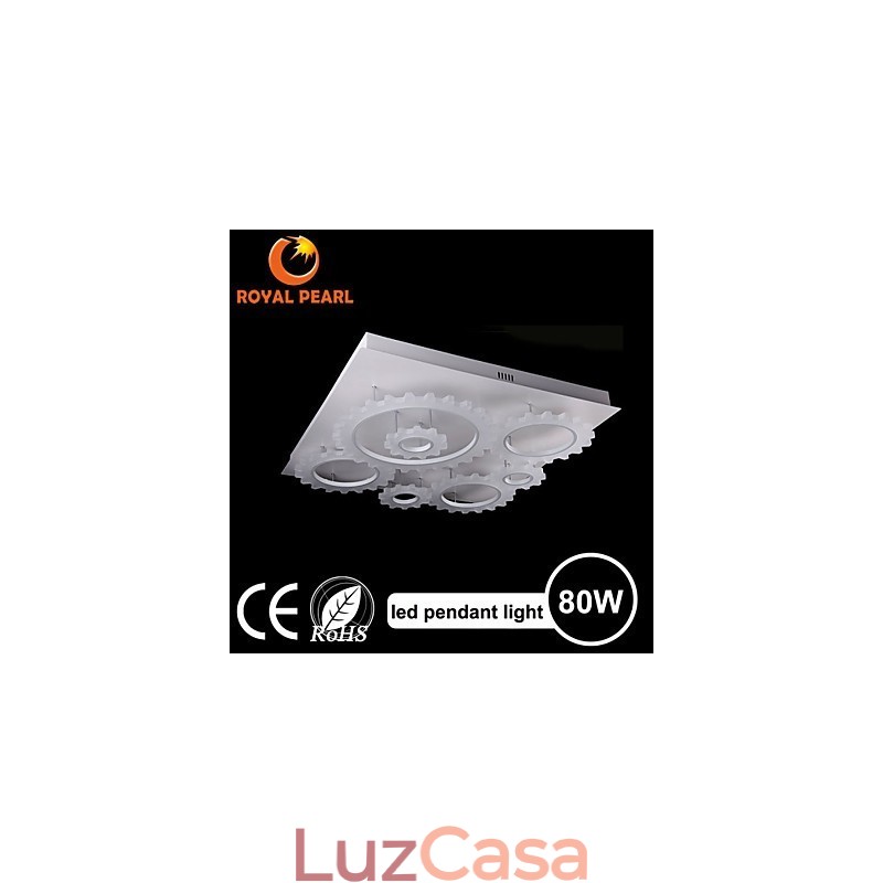 Pendente Epistar Chips Branco Frio 80W