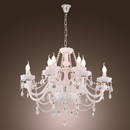 Lustre moderno contemporâneo galvanizado