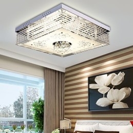 Montagem embutida Cristal Moderno Contemporâneo Metal