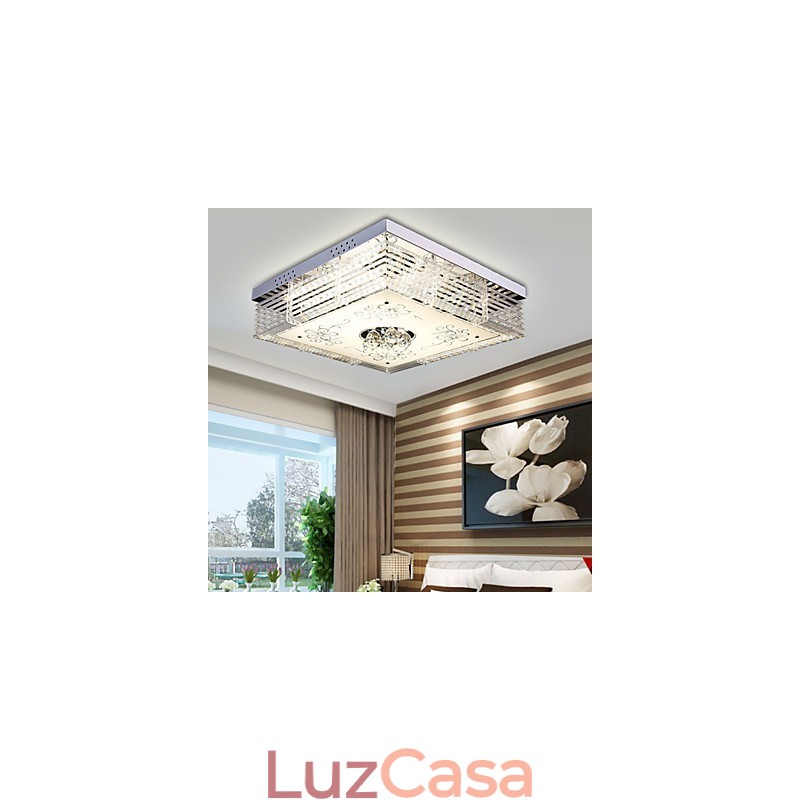 Montagem embutida Cristal Moderno Contemporâneo Metal