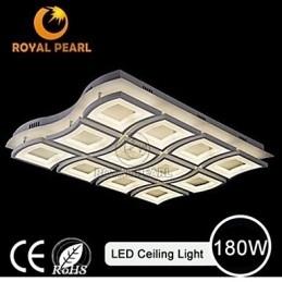 Luminária pendente de design elegante e superbrilhante de 180 W