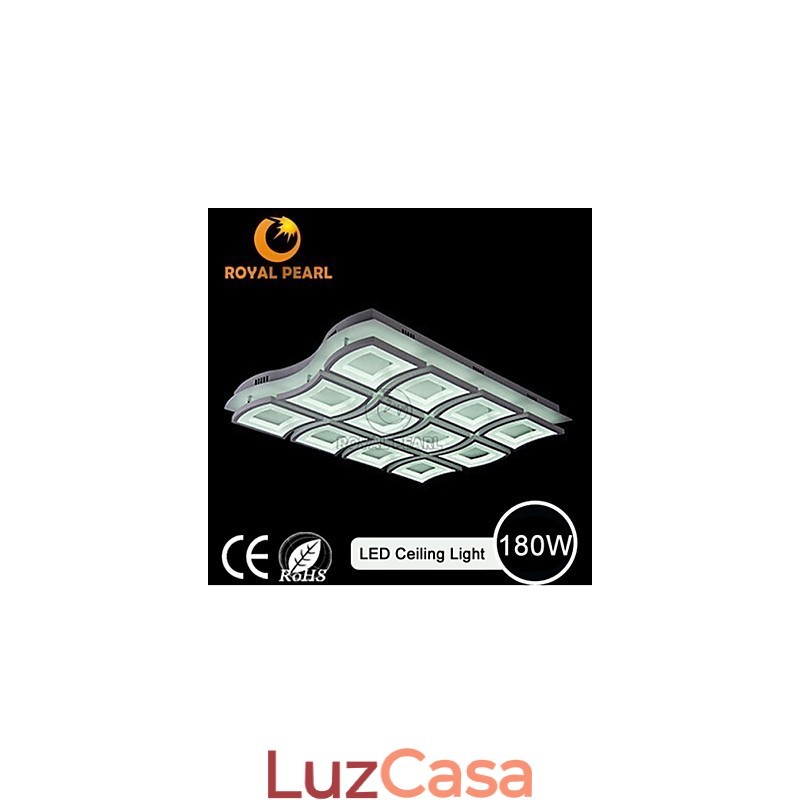 Luminária pendente de design elegante e superbrilhante de 180 W
