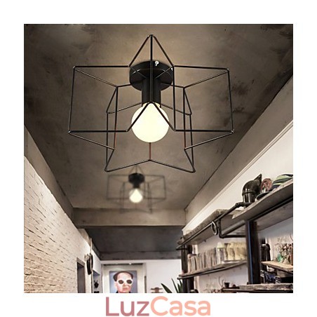Pentagrama Moderno Criativo Luzes de Varanda para Absorver Luz de Cúpula Pentagrama Moderno Criativo Luzes de Varanda para Absorver Luz de Cúpula