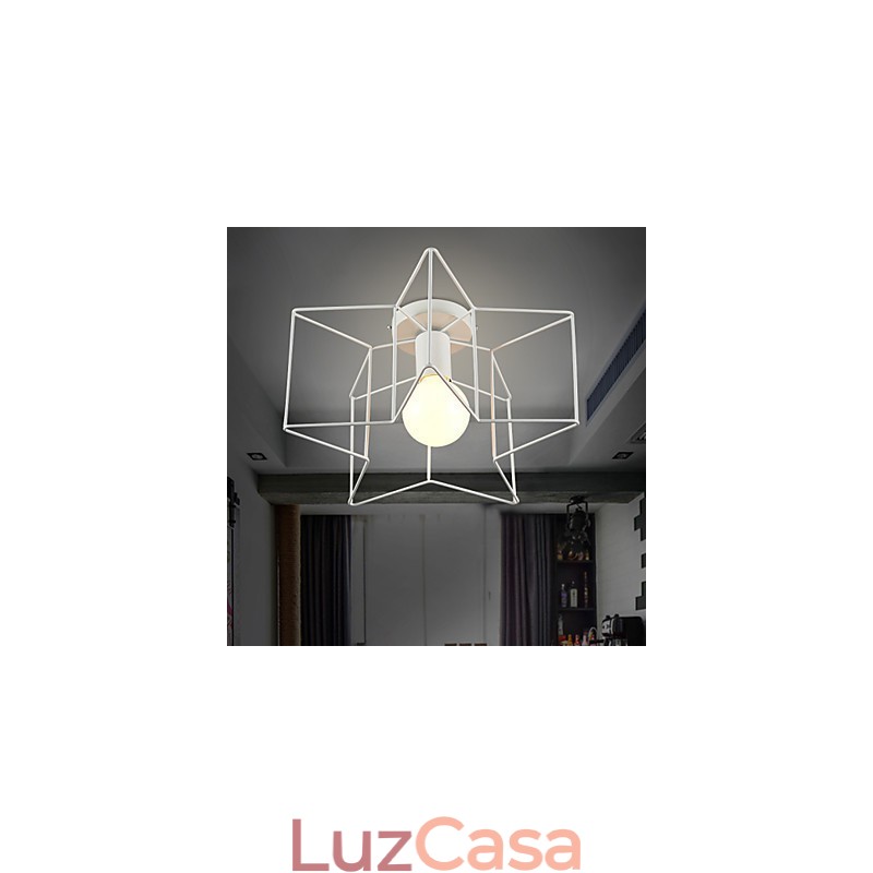 Pentagrama Moderno Criativo Luzes de Varanda para Absorver Luz de Cúpula