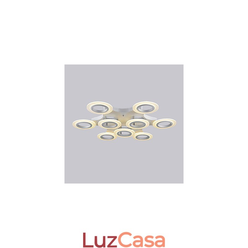 Iluminação pendente circular de venda quente branca quente para shopping center