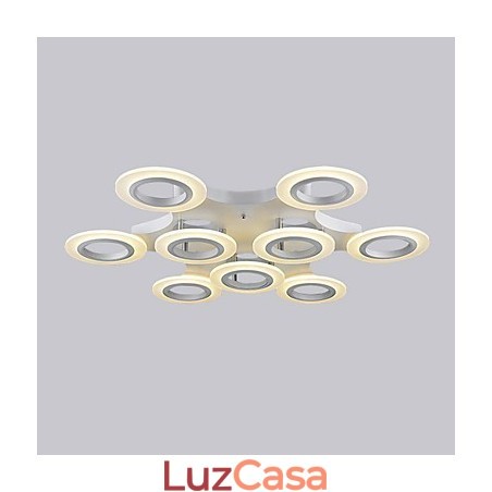 Iluminação pendente circular de venda quente branca quente para shopping center Iluminação pendente circular de venda quente branca quente para shopping center