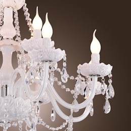 Lustre moderno contemporâneo galvanizado