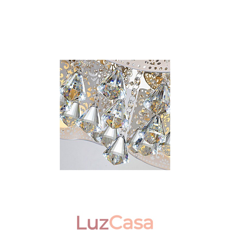Montagem embutida Cristal Moderno Contemporâneo Metal