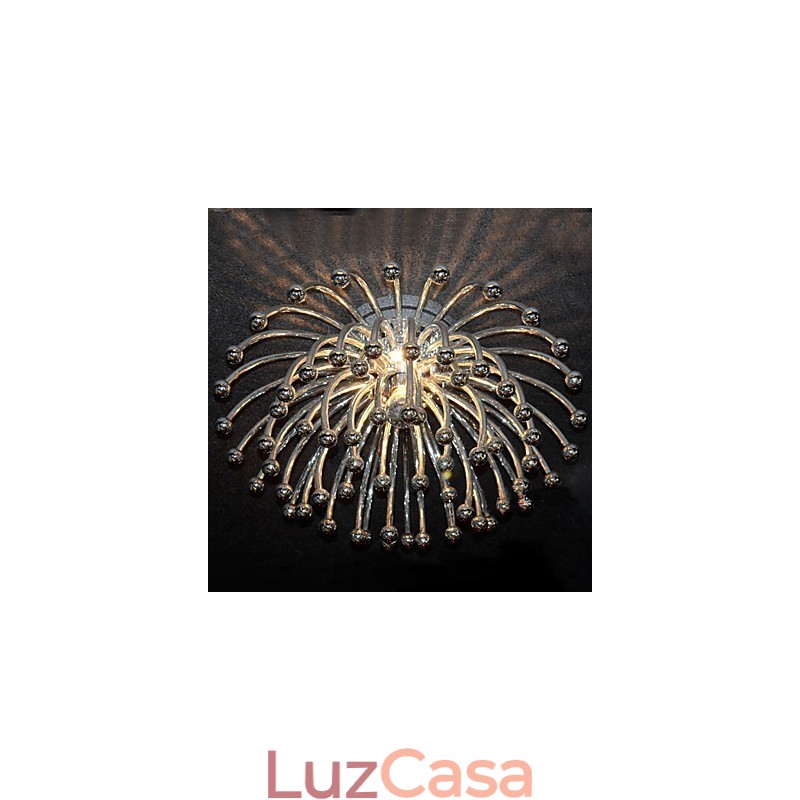 Luminária de teto artística com 1 luz