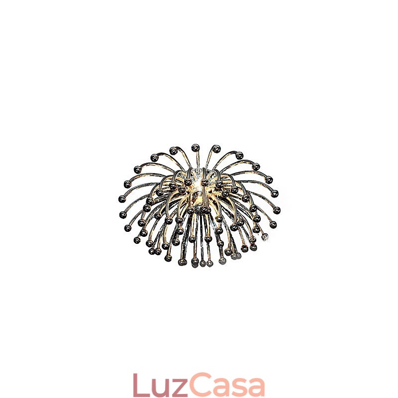 Luminária de teto artística com 1 luz