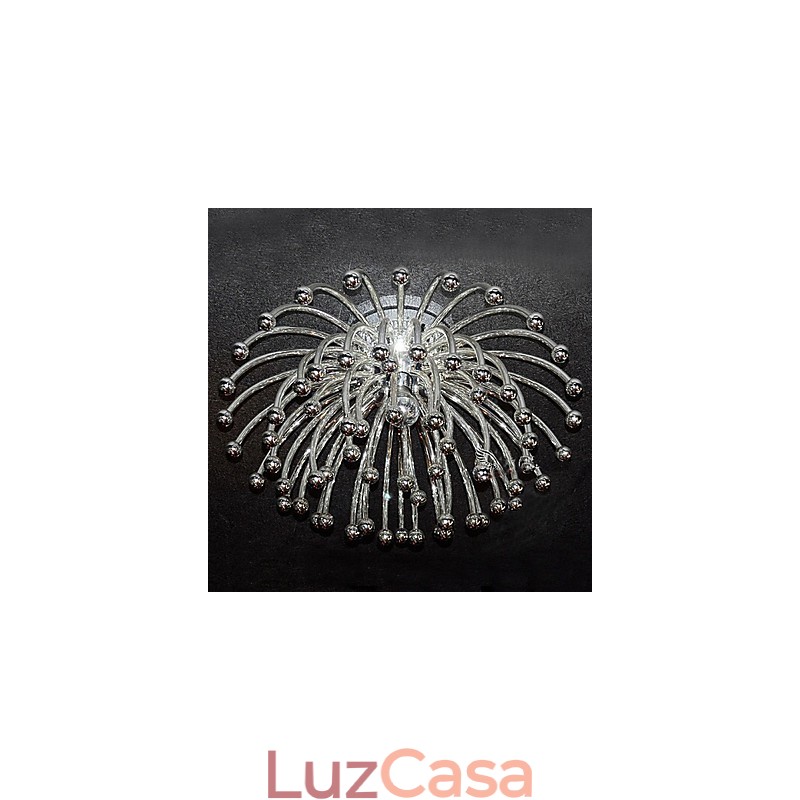 Luminária de teto artística com 1 luz