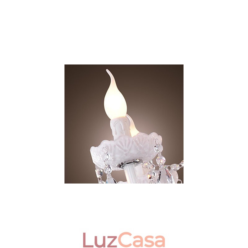 Lustre moderno contemporâneo galvanizado