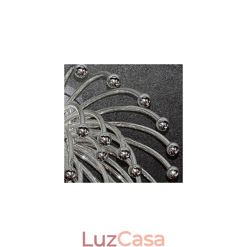 Luminária de teto artística com 1 luz