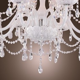 Lustre moderno contemporâneo galvanizado