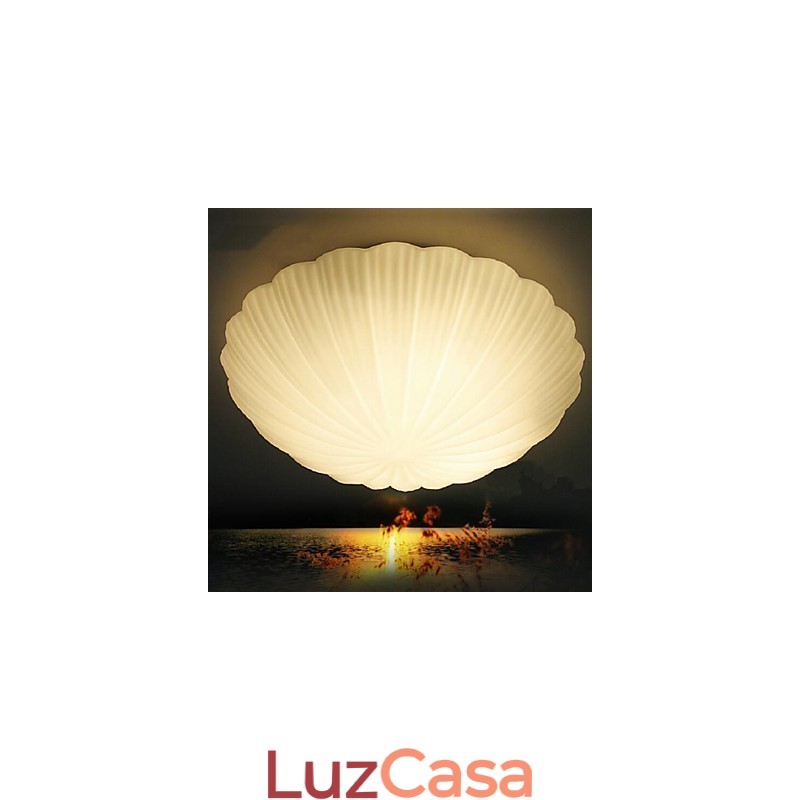 As conchas de vidro criativas nórdicas para absorver a luz da cúpula