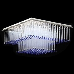 Luminária de teto 12 luzes moderna simples artística